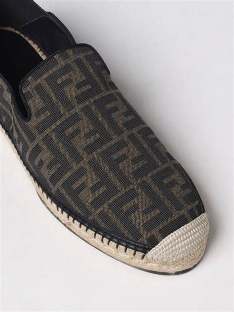 fendi men slides|fendi espadrilles men's.